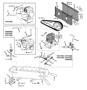 Part Location Diagram of FS06050-RA Campbell Hausfeld Air Filter Assembly, 3-1/4-inch D, 1/2-inch Npt Threads